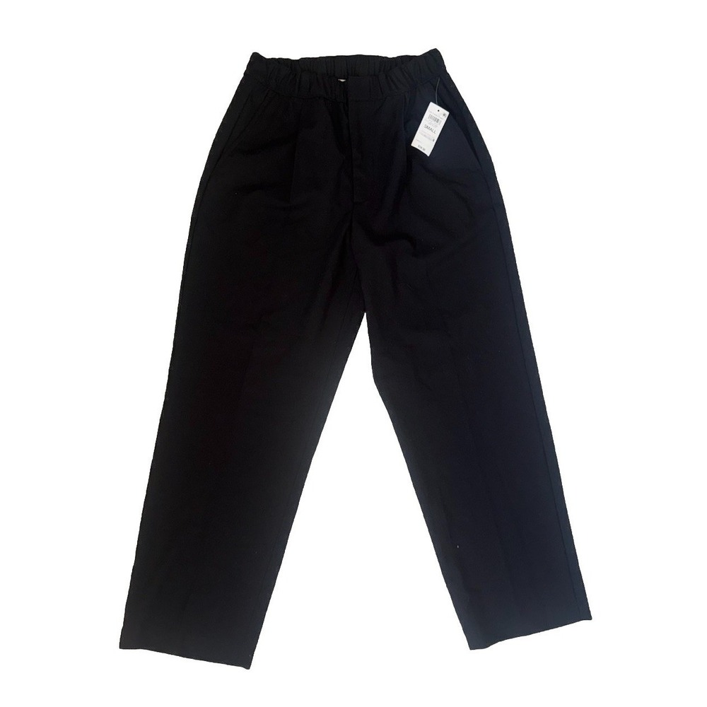 Mode of‎ One Men's Relaxed-Fit Trousers,  Deep Black Small $60 MSRP